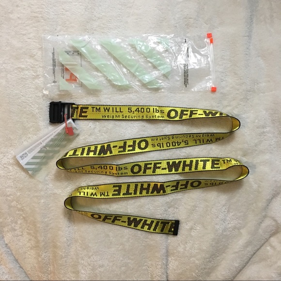 Off-White Accessories - BRAND NWT AUTHENTIC OFF WHITE INDUSTRIAL BELT